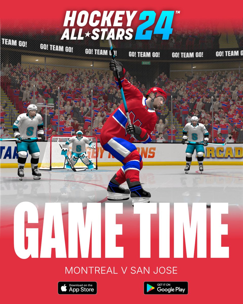 DistinctiveGame's tweet photo. Montreal ➡️ San Jose ✈️🏒

From French Canada to California sunshine.

That’s not an away game, that’s a full-on expedition 😭🌎

Make the trip in HOCKEY ALL STARS 24! 📲
#Hockey #IceHockey #HockeyAllStars24 https://t.co/mUPGldT7J6