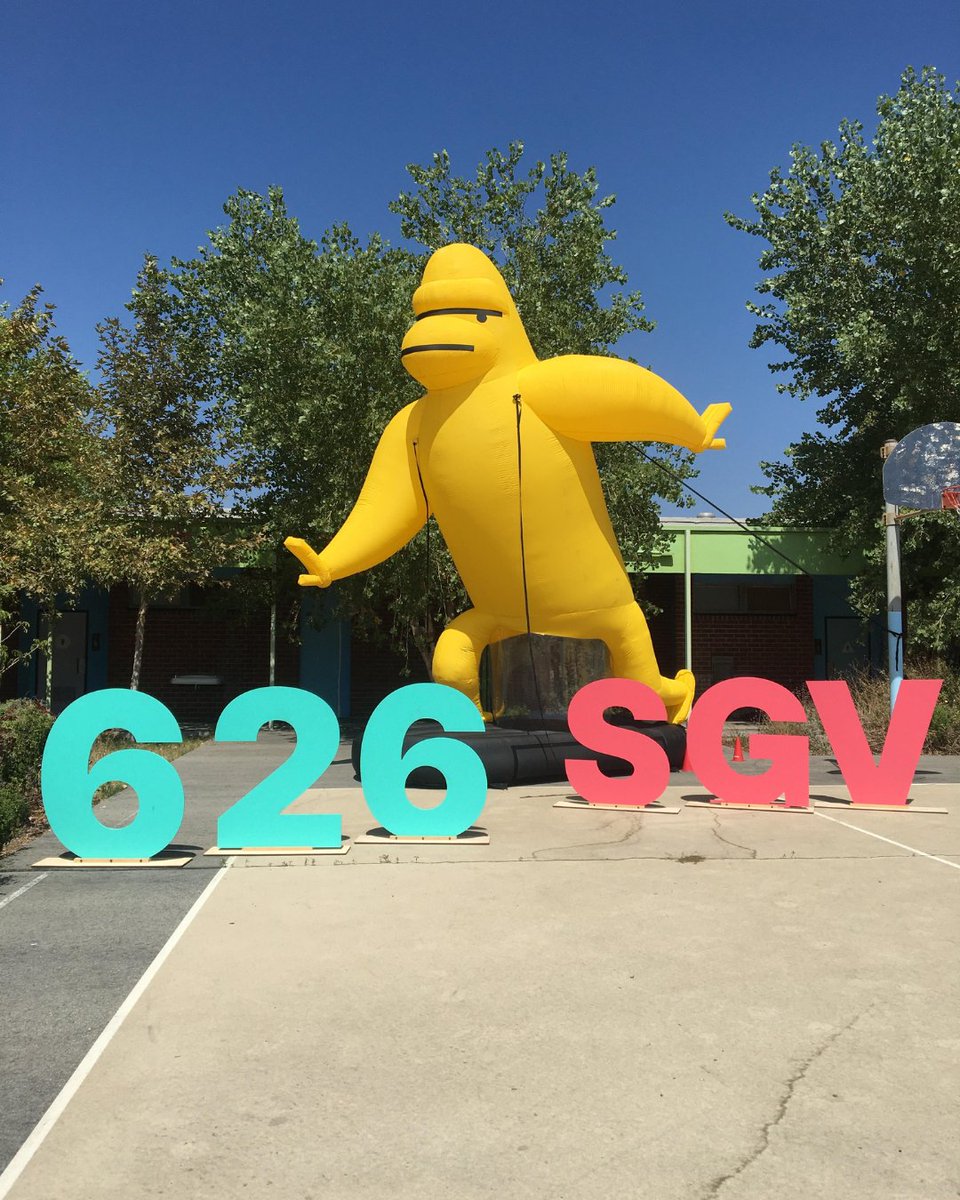 ActiveSGV's tweet photo. It’s National Sasquatch Awareness Day, and we’re celebrating our favorite San Gabriel Mountains resident, Gabe the Sasquatch! 👣🌲

You might spot Gabe biking, exploring local trails, or spreading the word about safer, greener streets throughout the SGV! ⛰️ https://t.co/PpxCKQfYPq