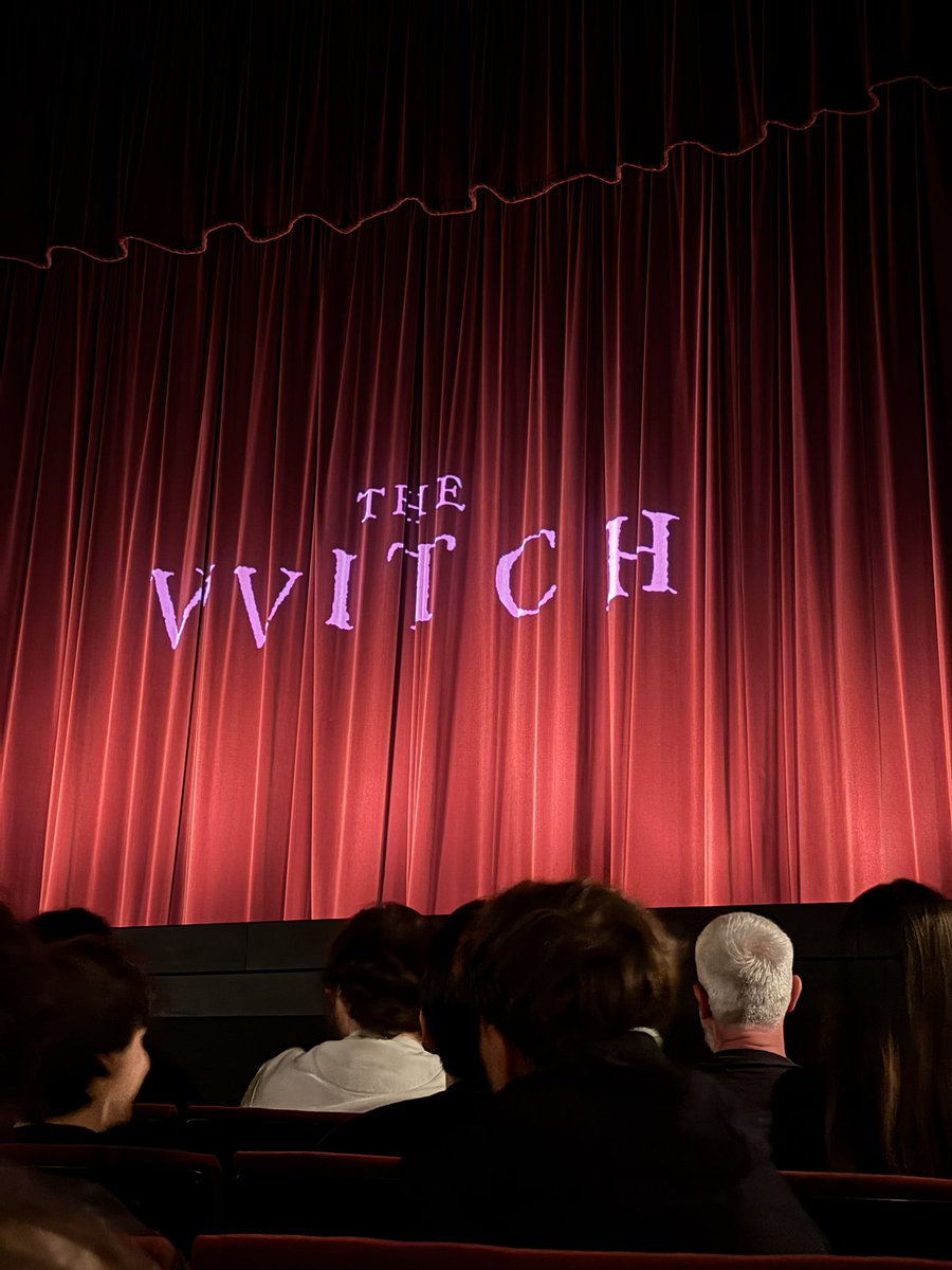 melancohol's tweet photo. Robert Eggers at @ThePCCLondon tonight! What a pleasure to revisit The Witch on the big screen https://t.co/7EIMbhAi1A