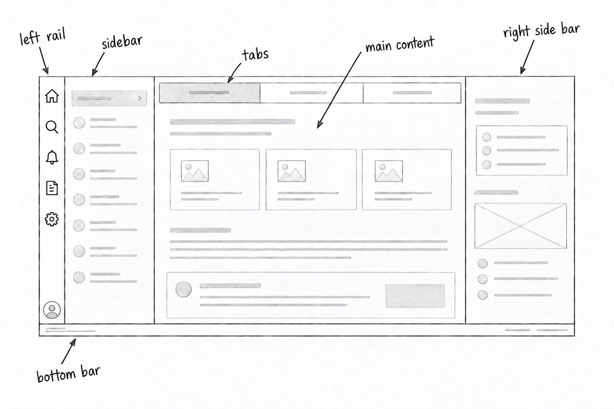 LukeW's tweet photo. and as @Wattenberger reminded me... window management. everyone is searching for the best tabs, panels, canvas, sidebar approach.

aka re-thinking the  SaaS shape. https://t.co/CC3BeQjRab