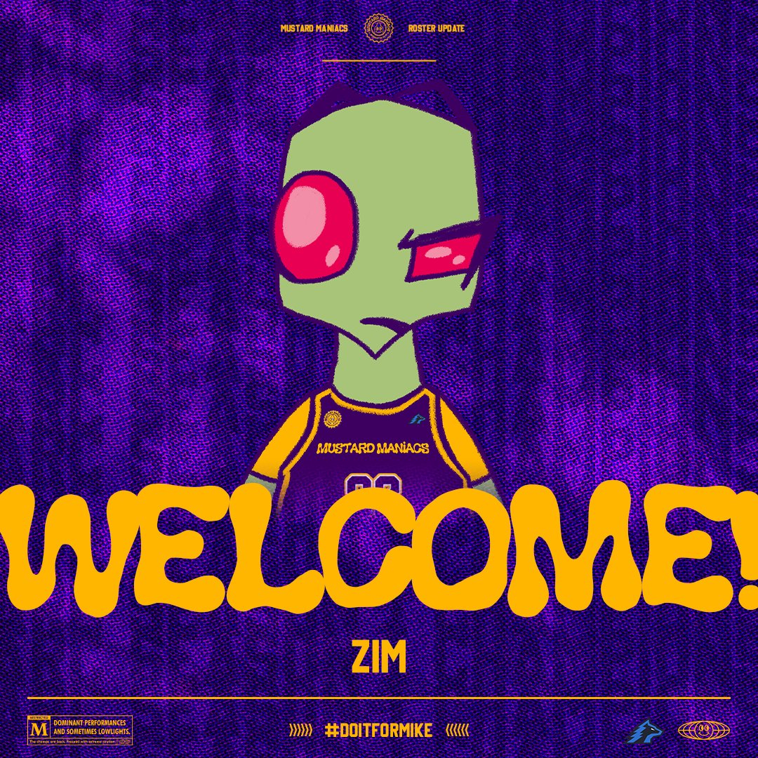 mustardmaniacs's tweet photo. Prepare to be prob- wait wrong kind of alien? π¨
ZIM is officially a Mustard Maniac.
#DoItForMike β
#ARCS2 https://t.co/hio8DkVBLX