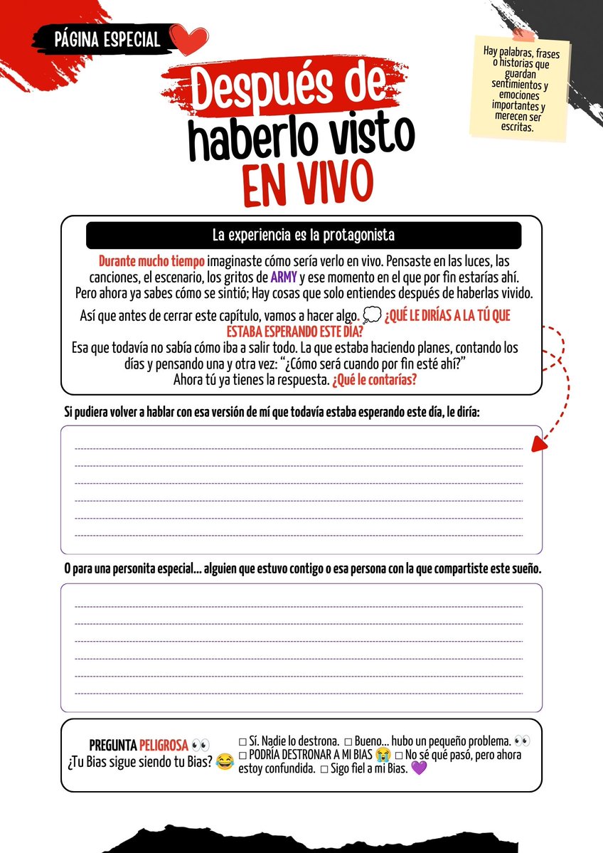 Eileensgm's tweet photo. @poligguuk Oigan si alguien quiere un planner de 80 paginas para documentar el tour me avisan. https://t.co/5w9t3zYeoh