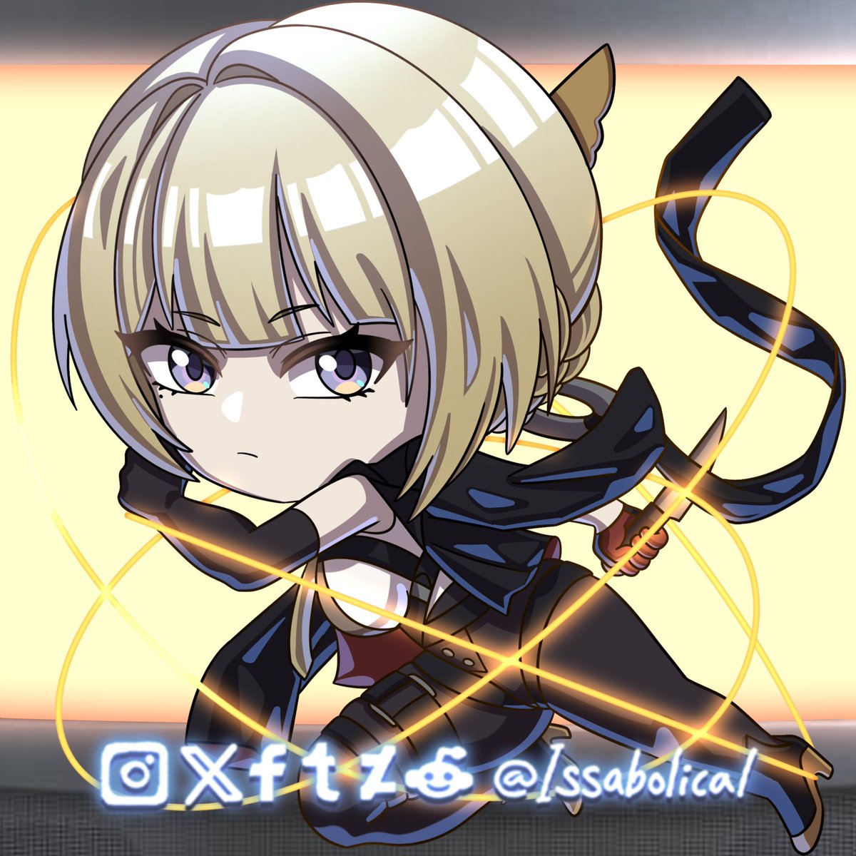 Issabolical's tweet photo. Chibi Evelyn!
#zenlesszonezero #zzz #zzzfanart #evelynchevalier #fanart https://t.co/qdNTGXSDl2