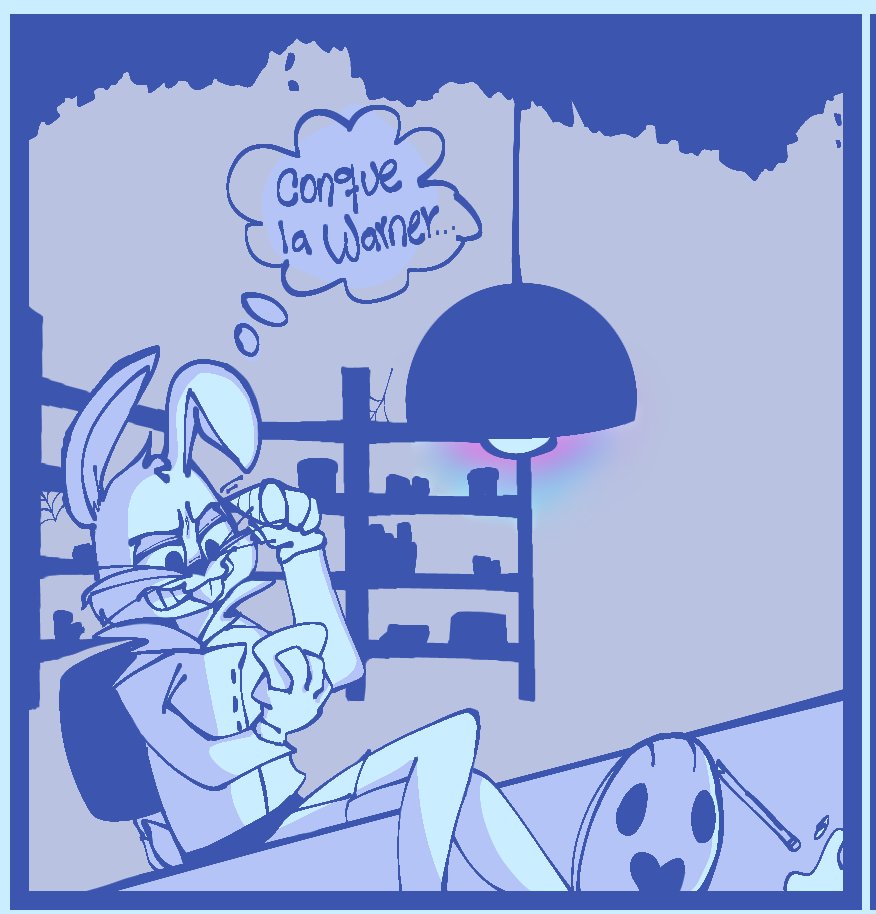 jul_890's tweet photo. AU #Baffy ¿En dónde están los niños? 

Pt.3/? 

Me demoré muchísimo, pq me agarraron los trabajos finales de técnica 💔, se suponía que iba a ser más. 

#CvA #Animanics #BugsBunny
#DaffyDuck https://t.co/hmPHwebBU1
