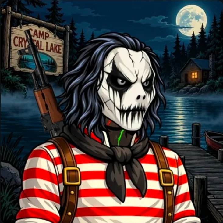 saitae8's tweet photo. I’m taking on the #MetaMate Halloween event, "DMST in TerrorLand," again today!

@DMSTsol #DMST — time to swap into an event mask NFT and head out! https://t.co/pIeRci00He