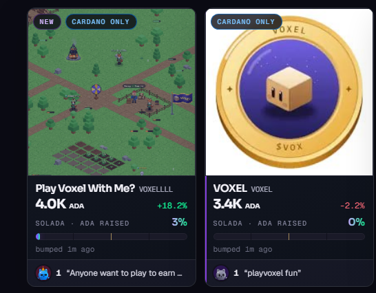 VoxelAda's tweet photo. Some users have reported fake tokens launched on solada ❌

Vox was launched on @snekdotfun ✅

Our official CA is: 

7e7d86c437c9103549319bc96c2b82d1caf82d3fe5bf991cda98812

🚨 Stay safe voxel fam! 🚨 https://t.co/fuWignUBsj