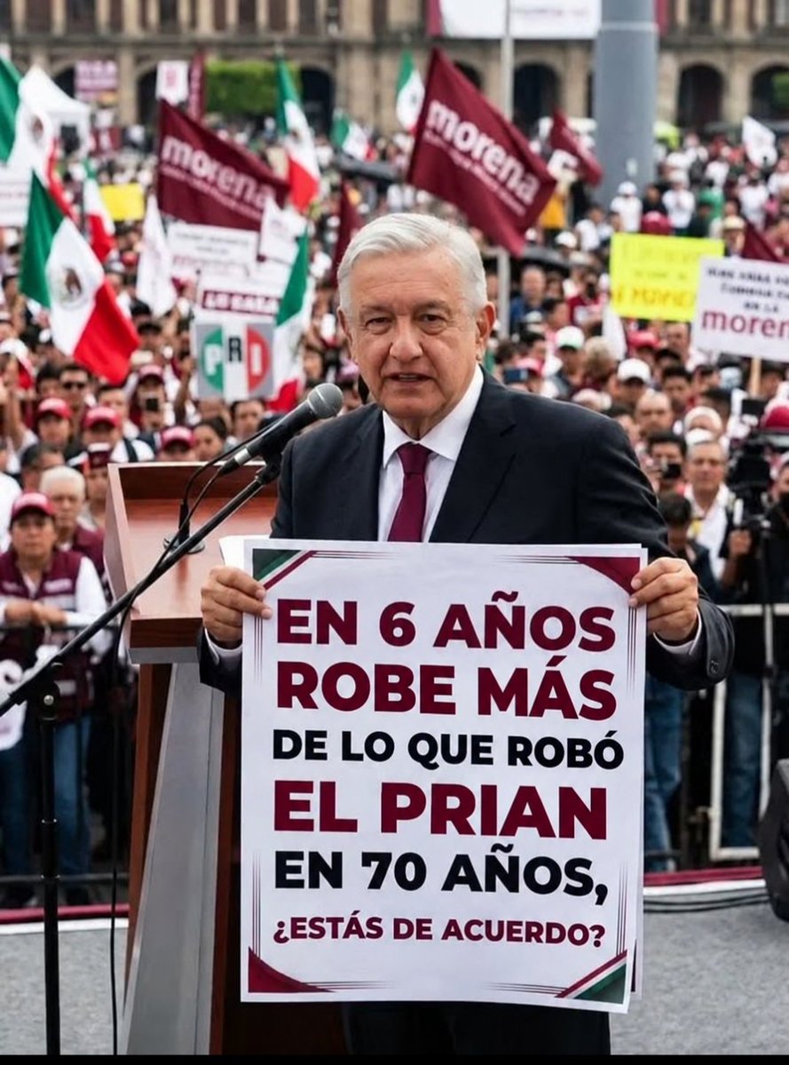 GuacamayanLeaks's tweet photo. 🚨🚨🚨 Hoy por fin llegó el día, debemos aceptar las grandes capacidades del expresidente #AMLO y nos vemos en la necesidad de darle la razón a esta imagen de @lopezobrador_ https://t.co/Hn61tsTPLv