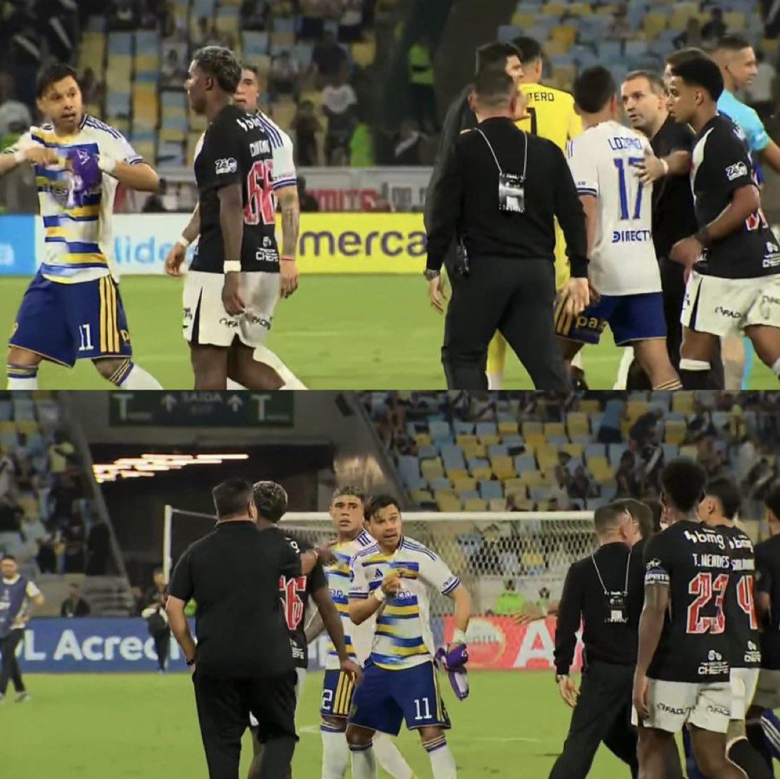 ctraldabola's tweet photo. Romero provoca Thiago Mendes após Vasco 1x3 Boca Juniors: "Rasga o escudo agora".

📸 Reprodução/ESPN https://t.co/0p44h4689C