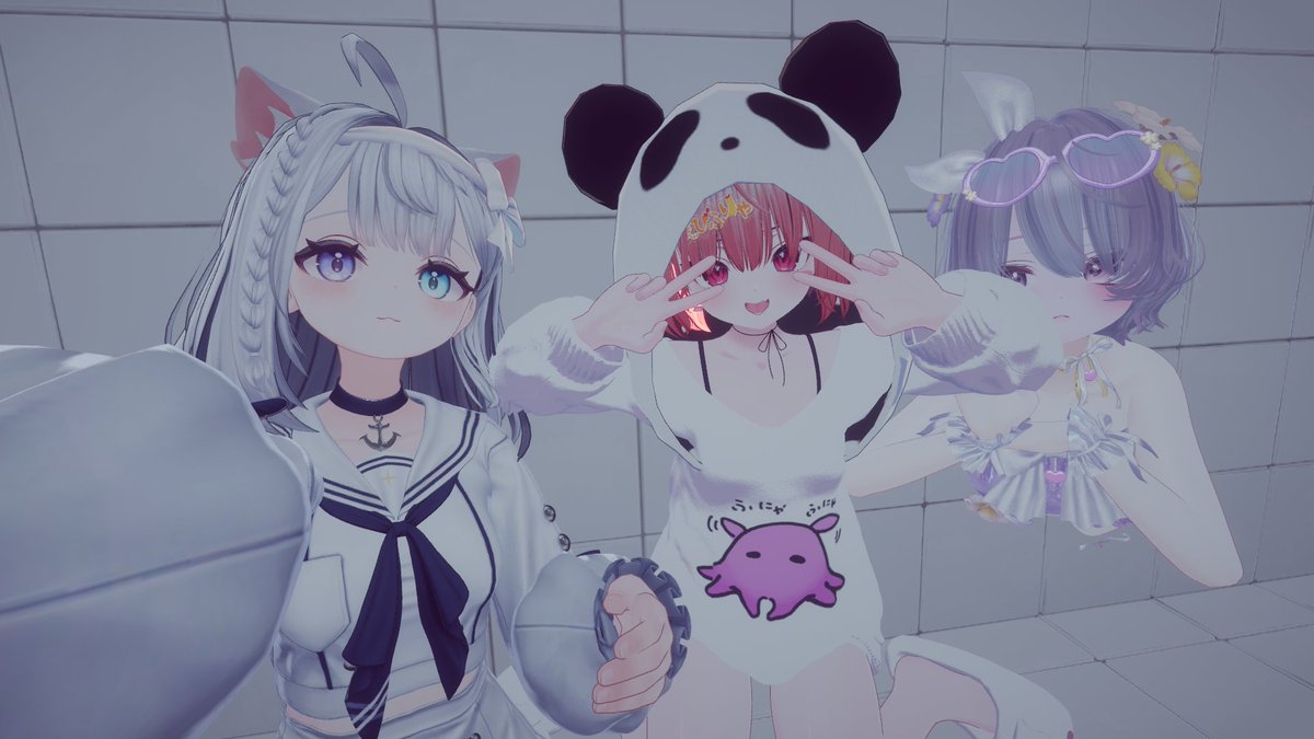 akizukidd115VRC's tweet photo. おはよ～
VRCで仲良くしていただいてる人と撮って参りました！
これからも仲良くしてね！ https://t.co/fdolKnCK7d