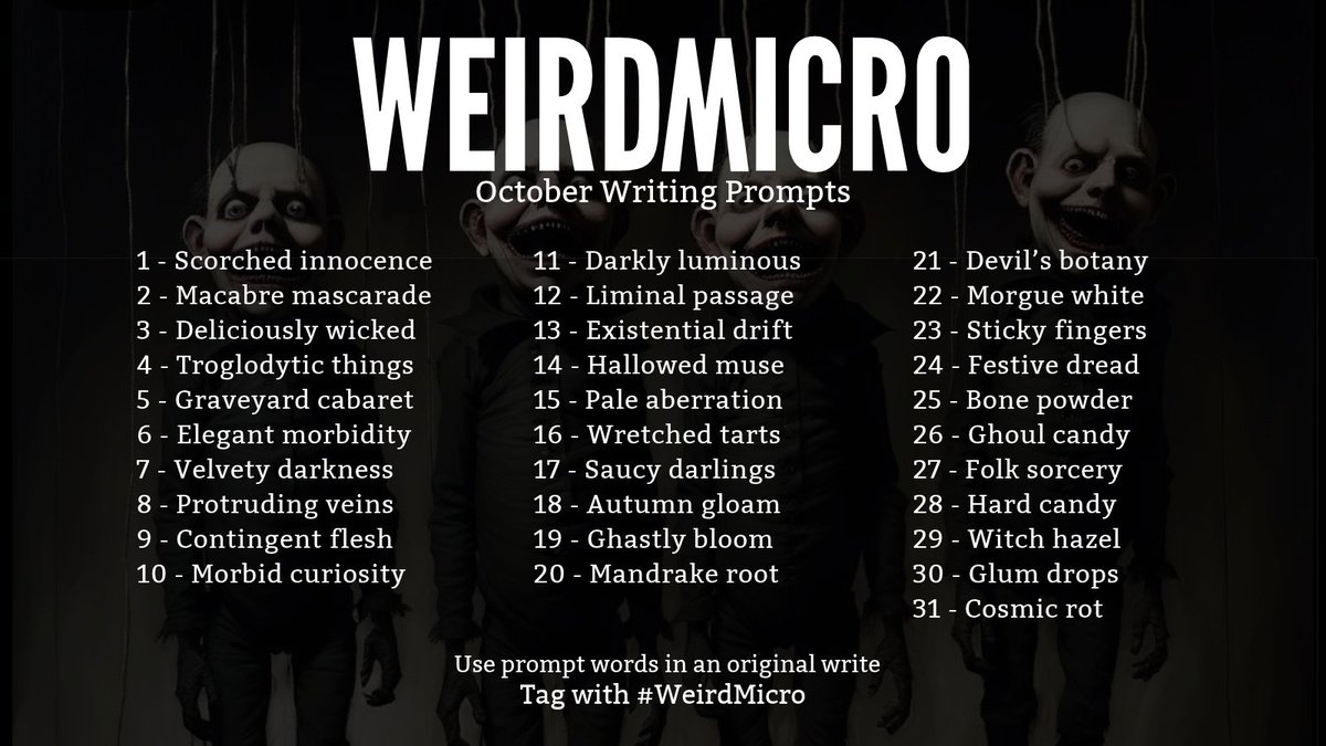 WeirdMicro's tweet photo. #WeirdMicro #WritingPrompts https://t.co/w3OxQ8sqQA