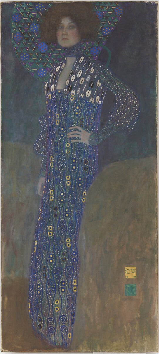 artistgklimt's tweet photo. Portrait of Emilie Flöge #artbots #klimt https://t.co/xIhdh7h2ou