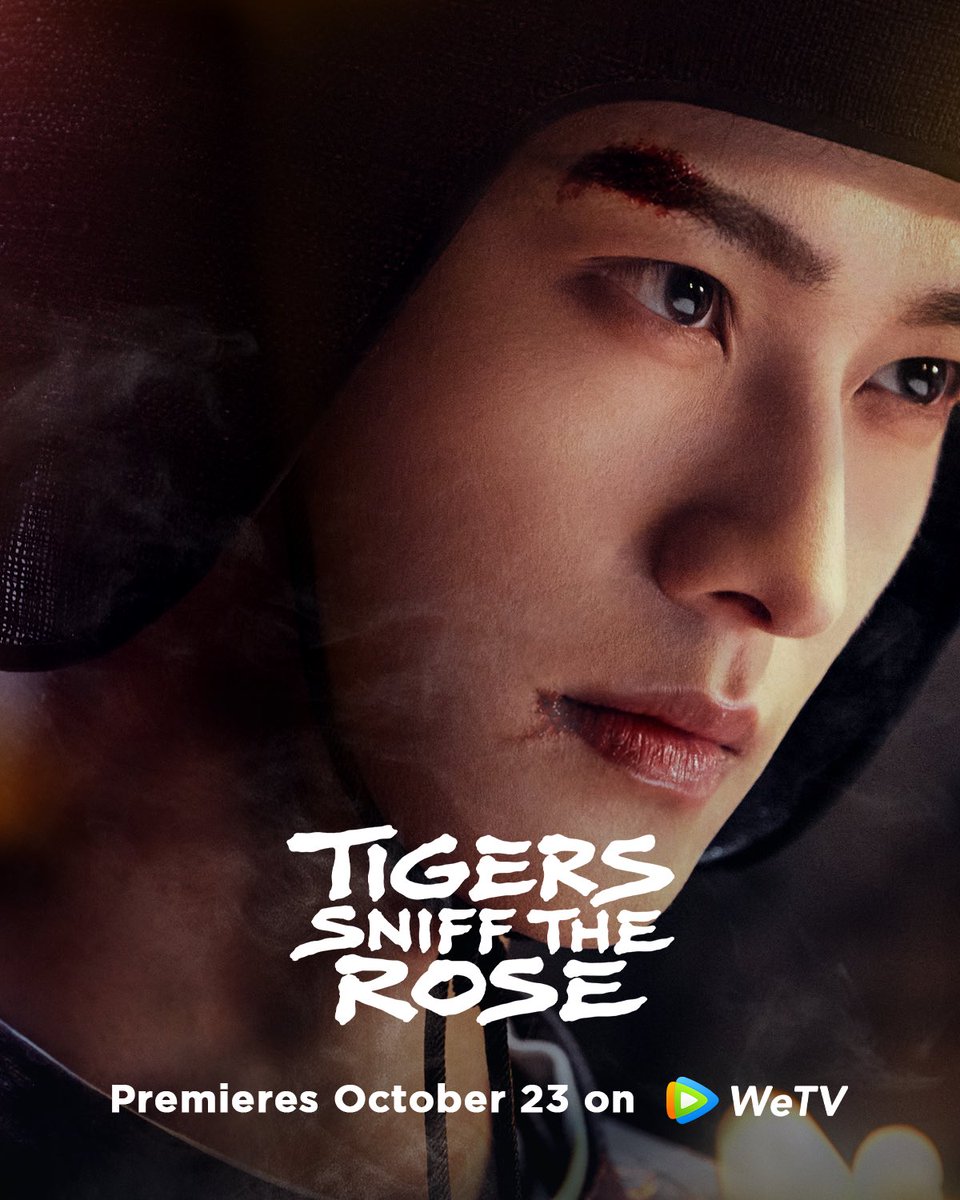 WeTVOfficial's tweet photo. In a world of shifting tides and changing faces, no one is born a demon. Sometimes, when there’s no way out, fighting for survival is the only choice left. 

🌹#TigersSniffTheRose Premieres 23 October on WeTV exclusively.

✨Starring #LiYunrui #MengZiyi (Listed in order of surname stroke count)

#尚公主 #李昀锐 #孟子义 #WeTV #WeTVAlwaysMore