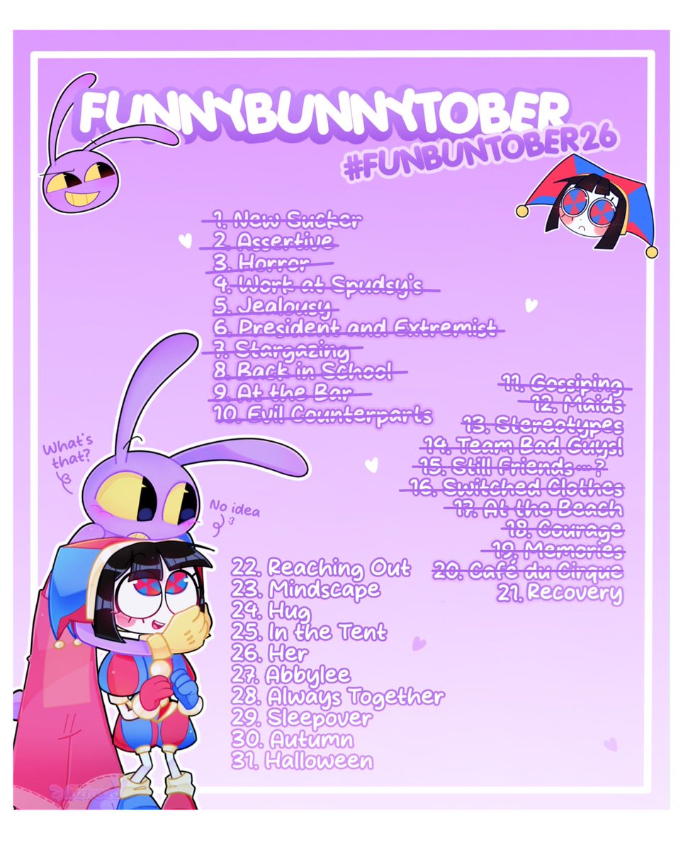 luztrazo's tweet photo. #funbuntober26 day 20

@peekkitas collab

#funnybunny #tadc #theamazingdigitalcircus #tadcjax #pomni https://t.co/vVxN6WvTHM