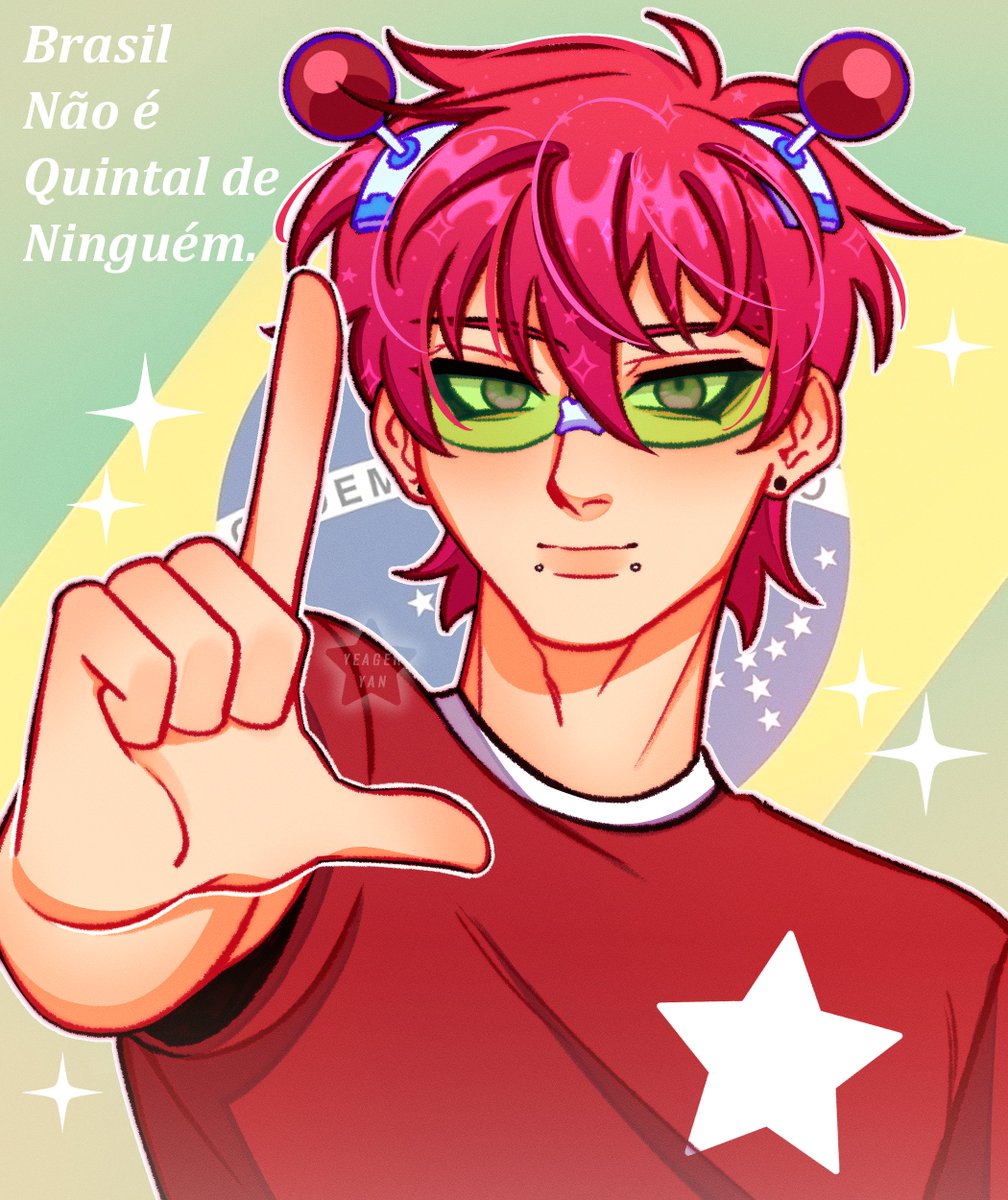 yeageryan's tweet photo. ❤️🇧🇷⭐️ #saikik https://t.co/AfZ2MTAcEZ