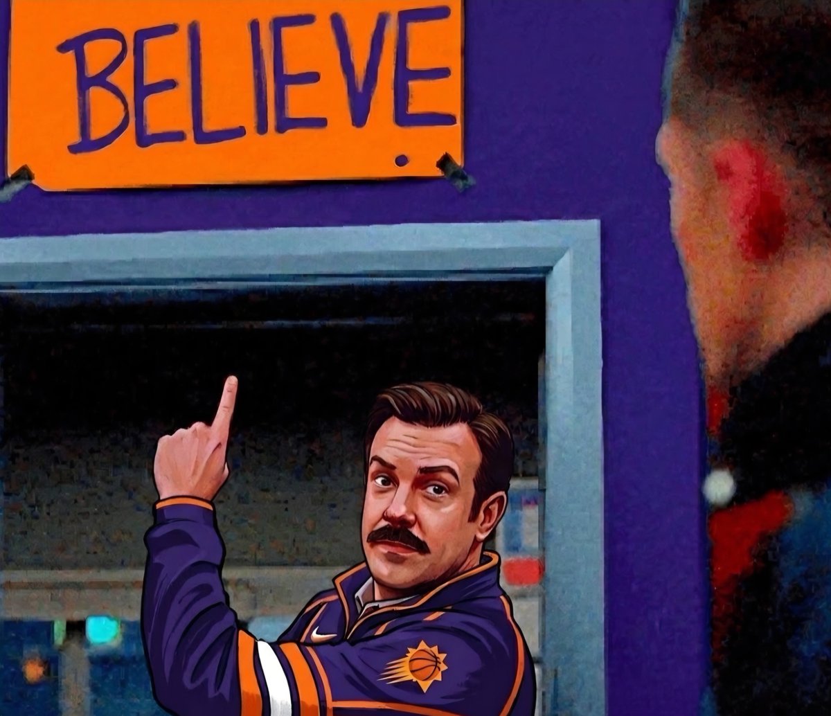 Suns_Armband's tweet photo. No matter what lies ahead, we’re locked in, bringing the passion, and believing in the process every step of the way.

Let’s go Suns! 💜🧡 https://t.co/68kWRU11yB