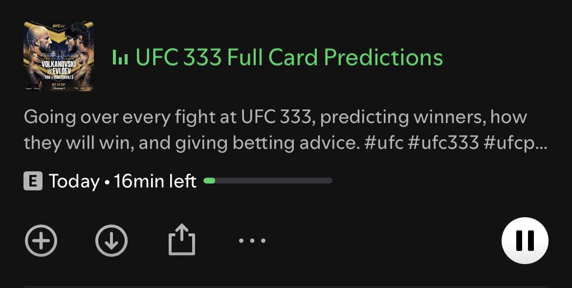TarpSports's tweet photo. UFC 333 Full Card Predictions out now on YouTube, Spotify, and Apple Podcasts
#ufc #ufc333 #ufcpicks #ufcpredictions
https://t.co/woDn5ltUOo https://t.co/yAXGiE89m4