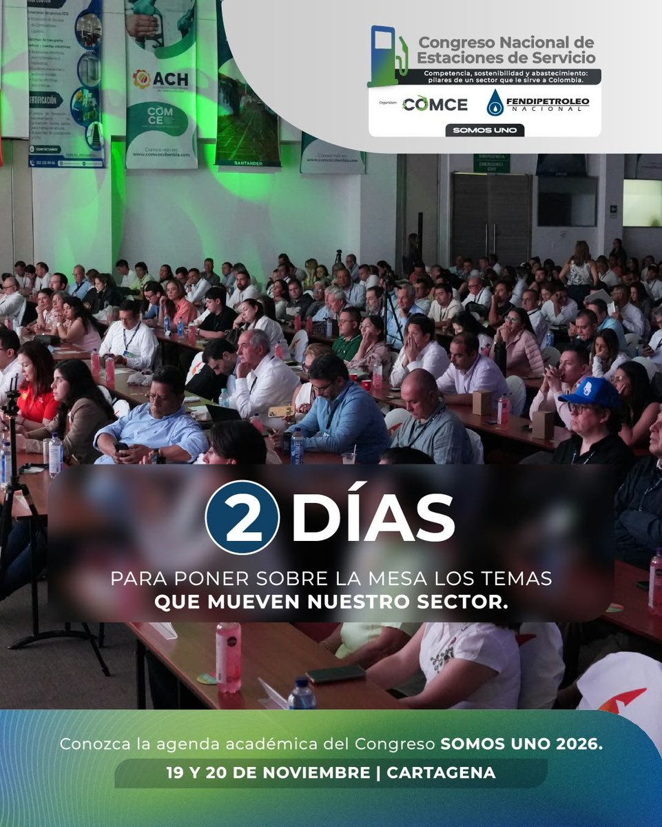 ComceColombia's tweet photo. ¿Qué temas marcarán la conversación del Congreso SOMOS UNO este año?

Conozca la agenda del Congreso 2026 acá: https://t.co/9Ohb3mdfyo

Acompáñenos en Cartagena.
📅 19 y 20 de noviembre
Inscripciones: https://t.co/XZhpAnFWFp https://t.co/085zj4kfCh