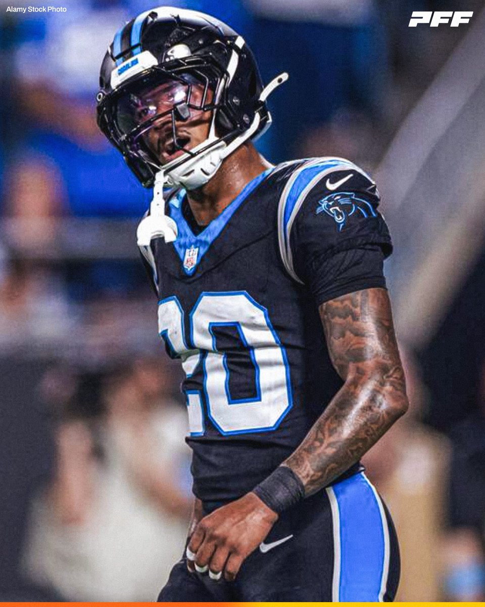 PFF_College's tweet photo. Highest Graded NFL Rookie from Week 6:

🐾 Zakee Wheatley, Panthers: 85.7

@PennStateFball https://t.co/L5acxZbbOr