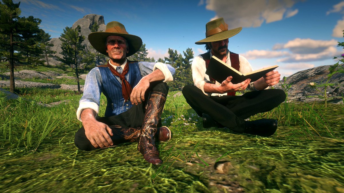 TigressRoaming's tweet photo. Oh how he loves him

(Two parter; rest of photoshoot in replies)

#VandermatthewsWednesday #rdrtwt #rdr2twt #RedDeadRedemption2 #RDR2 #RockstarGames #videogames #virtualphotography #VPWorld #VPRT https://t.co/uW44N1APDO