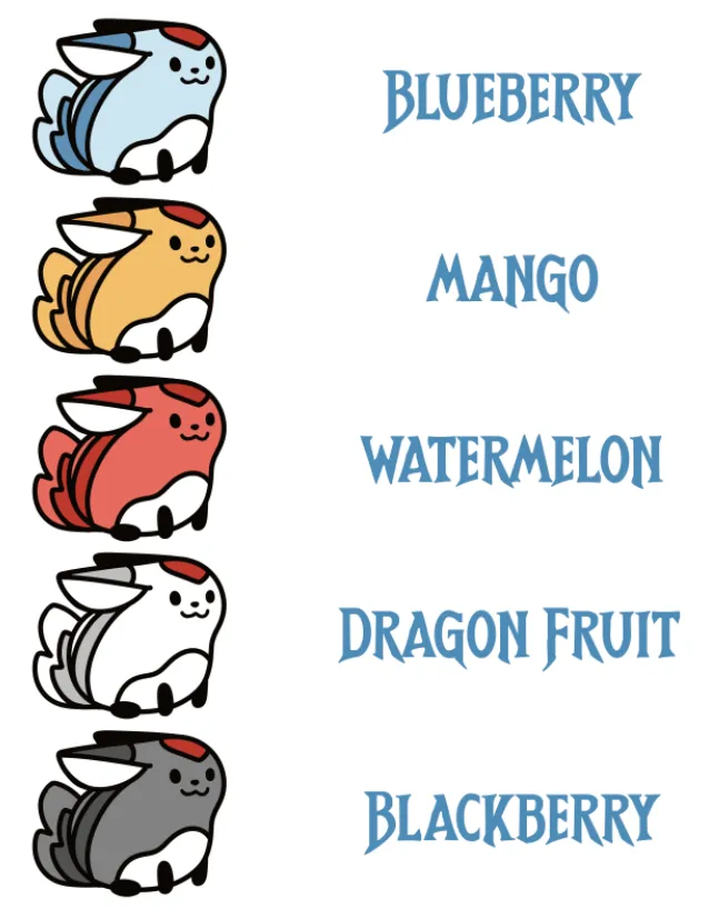 GrumpyGryphon's tweet photo. choose your flavour https://t.co/nPEQh20gqI