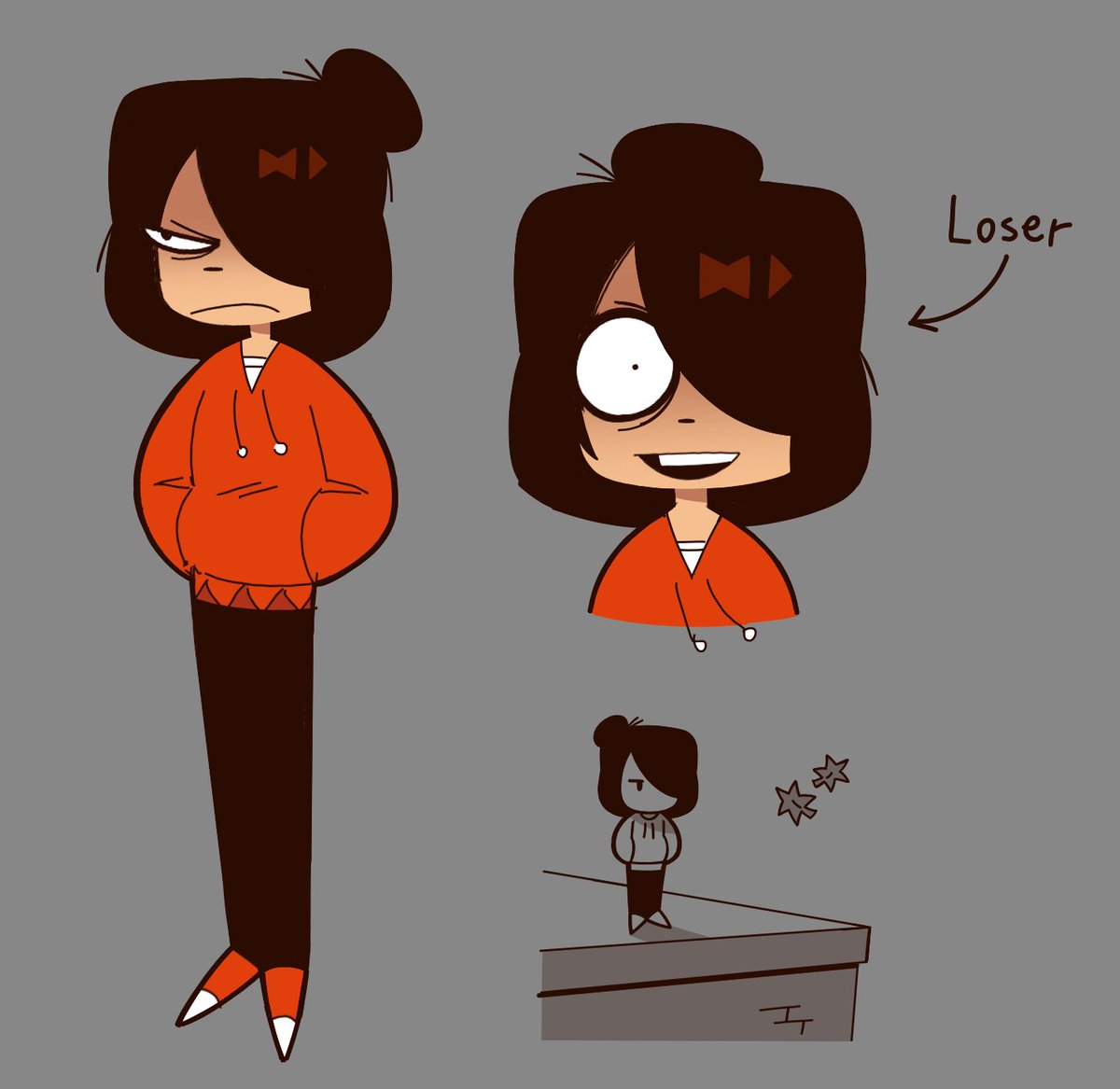 EvDeebz's tweet photo. felt like drawing her again #ongezellig https://t.co/pYSDGYpIpy