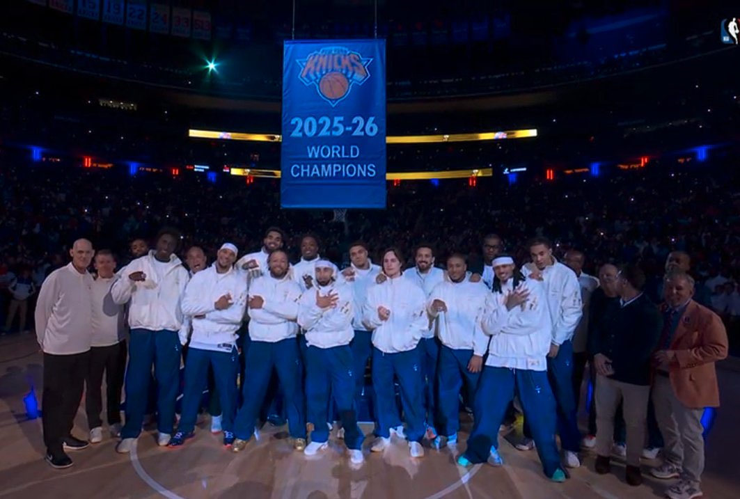 NYKFiles's tweet photo. Reigning. Defending. GO NY 🏆 https://t.co/aRIytllZtV