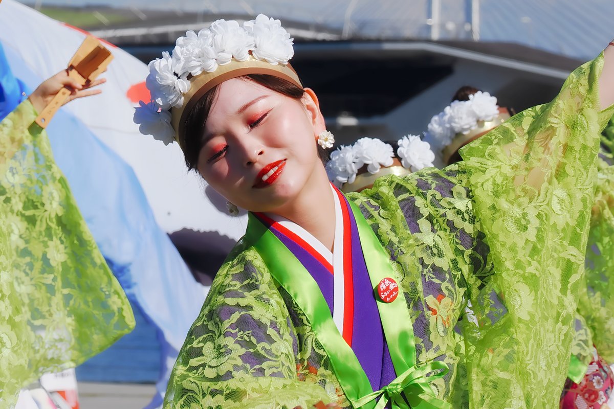uminekojump1's tweet photo. #横浜よさこい
#横浜百姫隊 https://t.co/g5TLmBA1hG