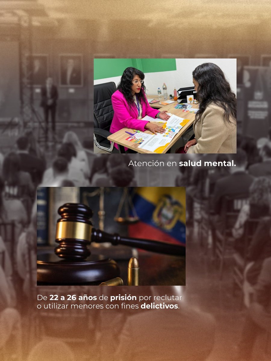 MinGobiernoEc's tweet photo. 🇪🇨 ¡Ejecutivo y Legislativo unidos por nuestra niñez!

La ministra Nataly Morillo participó en la entrega oficial de la Ley contra el reclutamiento de menores.

🤝 Desde el Ministerio de Gobierno articulamos esfuerzos para prevenir este delito y proteger a las víctimas. https://t.co/BnBSSvJSHM