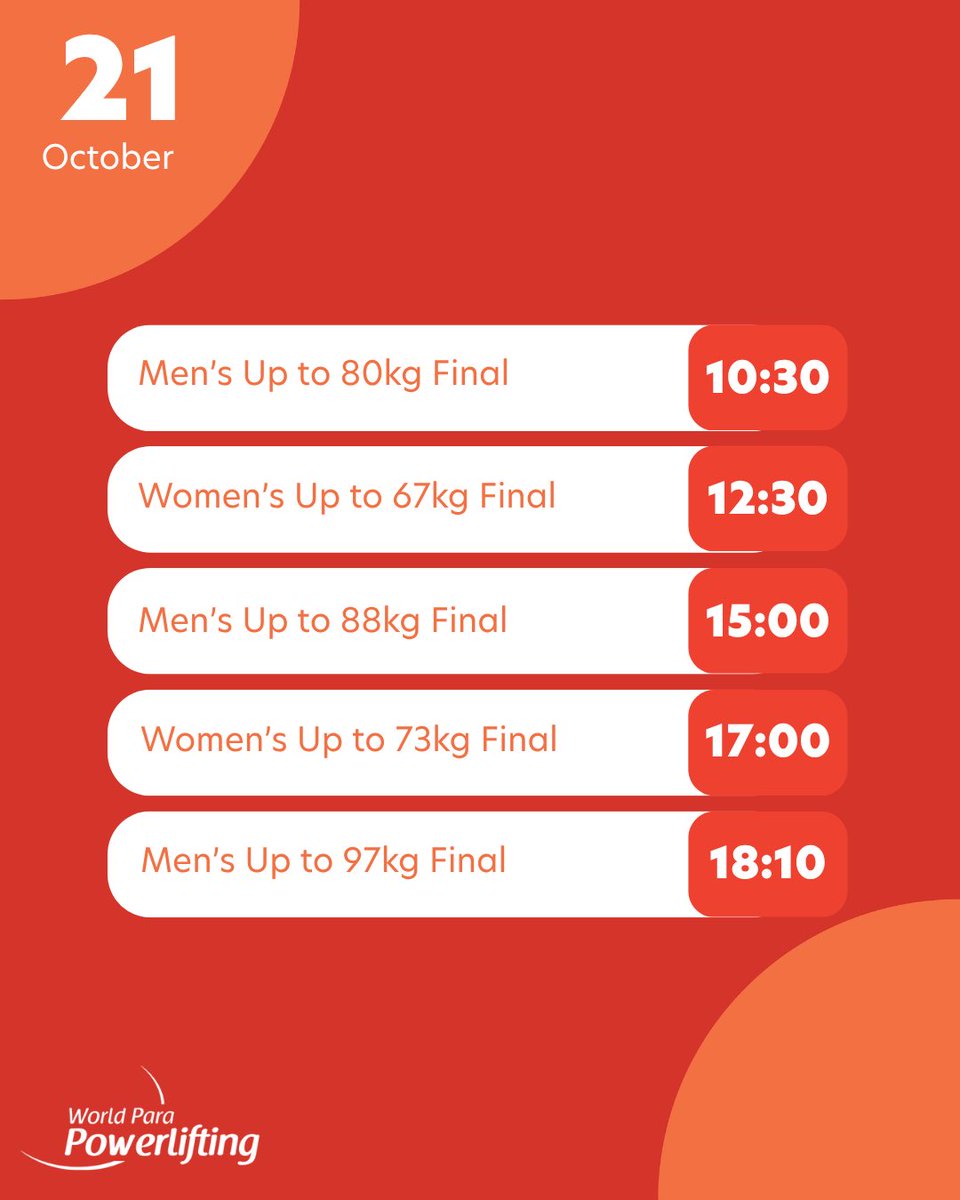 Powerlifting's tweet photo. Day 3 at #AichiNagoya2026 and we're expecting more stars on stage, with Panpan Yan, Abdelkareem Khattab and a Uzbek team in great form! 🏋️🔥

Schedule &amp; results 🔗 https://t.co/68RO5oonTw

#ParaPowerlifting https://t.co/Rpl2a6U84D