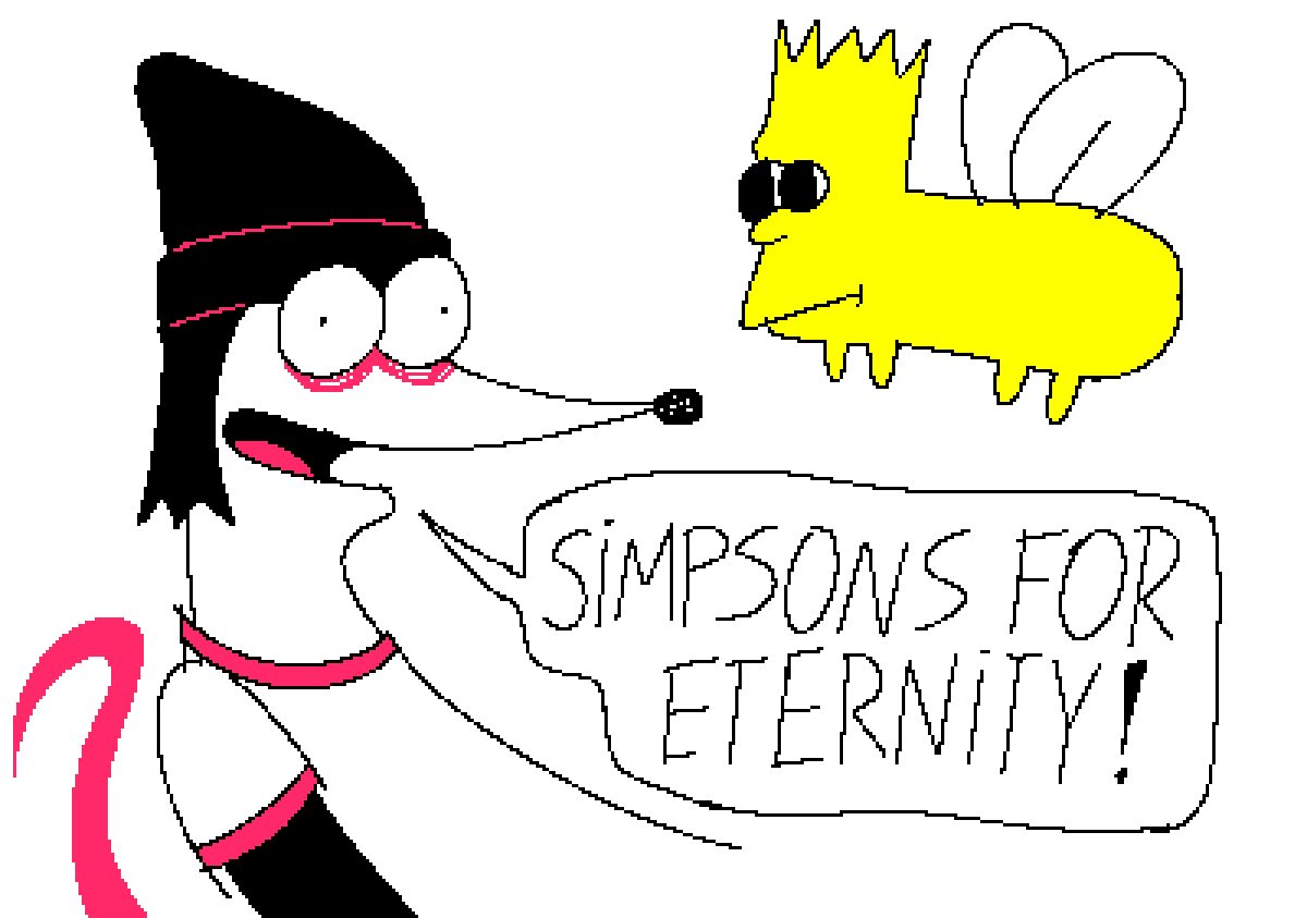 ElSecondLin's tweet photo. simpsons win!!,,,.., uh https://t.co/l5nceVWNR0