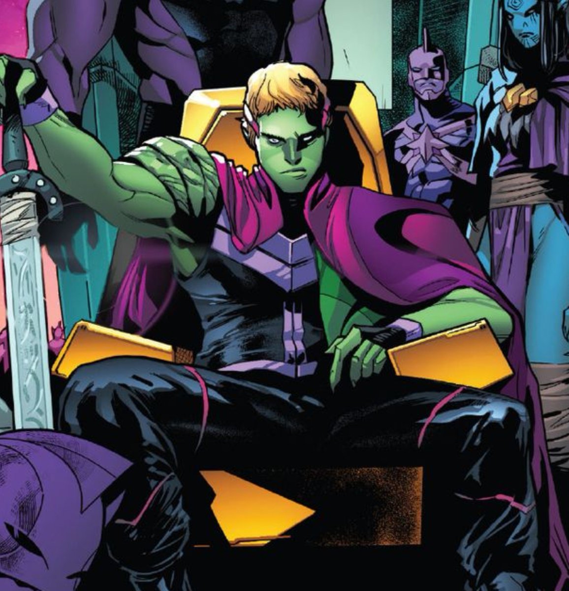 KBishopBR's tweet photo. 🚨RUMOR! O personagem Hulkling será introduzido no protejo 'CHAMPIONS' do MCU.

(Via: @JamesMackwl) https://t.co/pdaP8lZ2qz