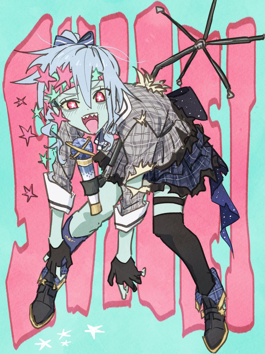 tauyoshi728's tweet photo. ハロウィン近いのでZOMBIEすいちゃん！
『ずい…ちゃんは…今日も…？』
#ほしまちぎゃらりー https://t.co/ozzxaxFisi