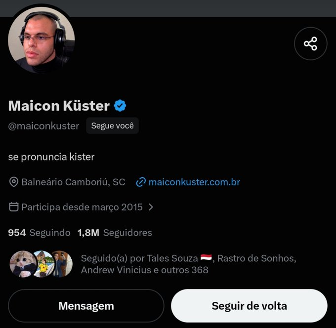 Serafim_zx's tweet photo. Cara, isso me destruiu...

Acabei de descobrir q ele me seguia. E eu não tive a chance de trocar ideia, seguir de volta, conhecê-lo.

Que merda. Que tristeza.

Vá em paz, irmão

Desculpa não ter percebido antes https://t.co/Vezve3Emi9