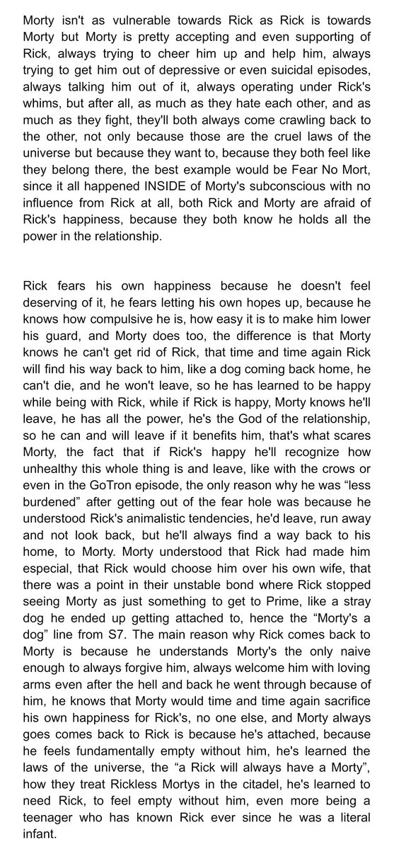 confettiicherry's tweet photo. #Rickorty relationship dynamic / character analysis,, brought by yours truly.

This is a bit old so I'll rewrite it and extend on it eventually but I wanted to share how *i* see them https://t.co/AooWAiLDDf