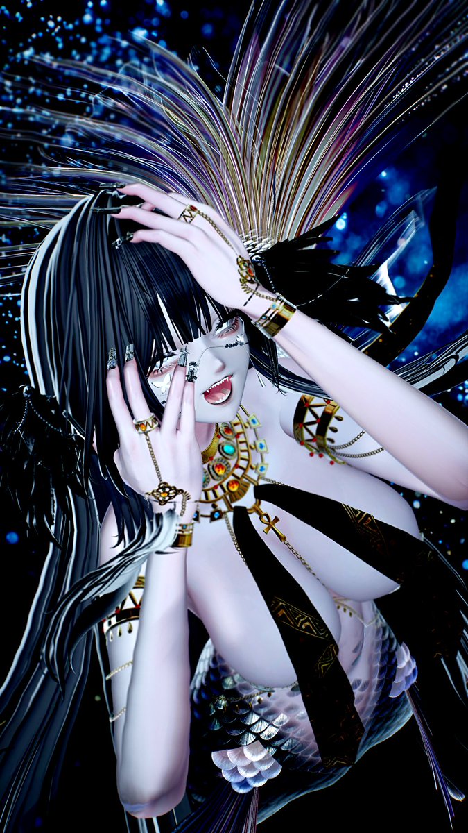 nightSleep_yue's tweet photo. ----地上では  唄えない-----

#MerdeLuna
#Re_works
#LUMINA_EX https://t.co/LBkfMtS9PH