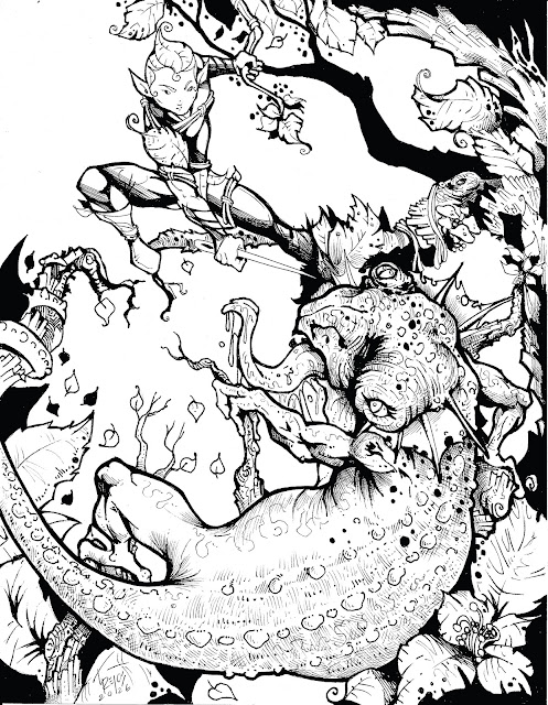 trejoscomics's tweet photo. LUIS GABRIEL TREJOS - COMICS: LuEL enfrenta a Mondragon Camaleón en el Bosque de... https://t.co/jleQLFubBX
@conceptartfinal @DeIlustradores @swConceptArt @conceptartsw #inks #tintas https://t.co/iO8hc97JCL