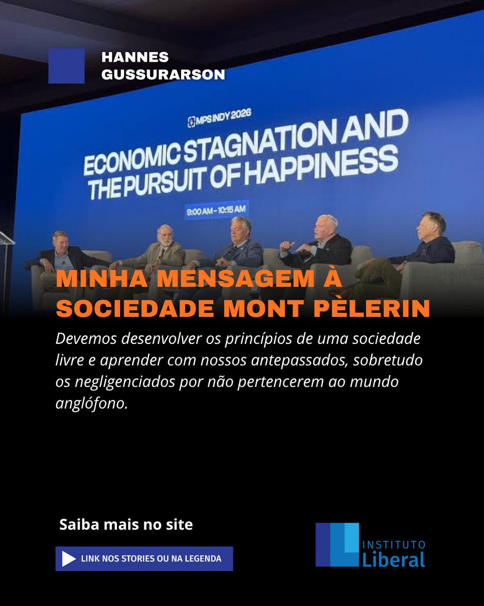 InstLiberal's tweet photo. Minha mensagem à Sociedade Mont Pèlerin https://t.co/IIrYD8aSY2 https://t.co/ohyzFf8jzl