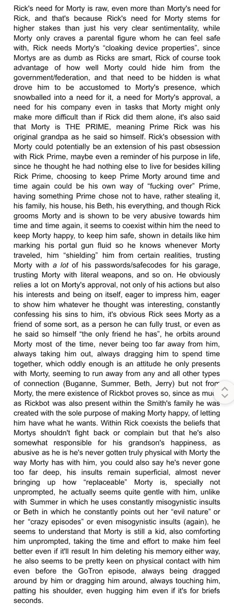confettiicherry's tweet photo. #Rickorty relationship dynamic / character analysis,, brought by yours truly.

This is a bit old so I'll rewrite it and extend on it eventually but I wanted to share how *i* see them https://t.co/AooWAiLDDf