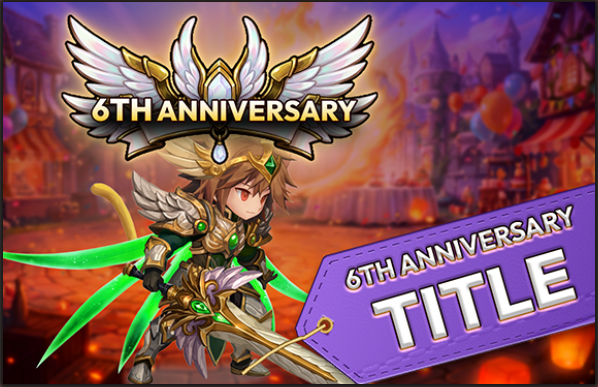 NineChronicles's tweet photo. 🎉 Your 6th Anniversary title is waiting, Adventurers!

Go claim it now and celebrate 6 incredible years of Nine Chronicles ⚔️

Thank you for being part of the journey

You deserve it ❤️ https://t.co/q1EMMwug1C