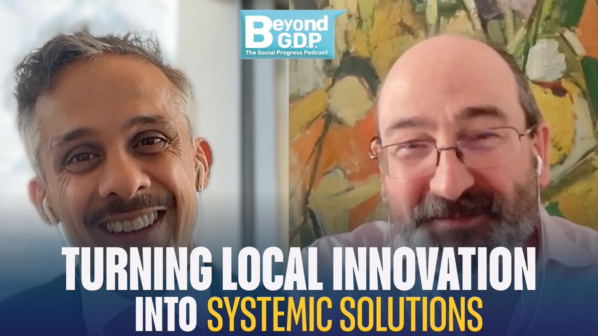 socprogress's tweet photo. What does it take for an idea to spread and shape entire systems?

NEW episode of ✨ Beyond GDP: The Social Progress Podcast with Kieron Boyle, CEO at @100xImpact and Professor at @LSEMarshall and @shepleygreen, CEO at @socprogress 

https://t.co/GQJ6fFyjig https://t.co/9NYQ9v23A7