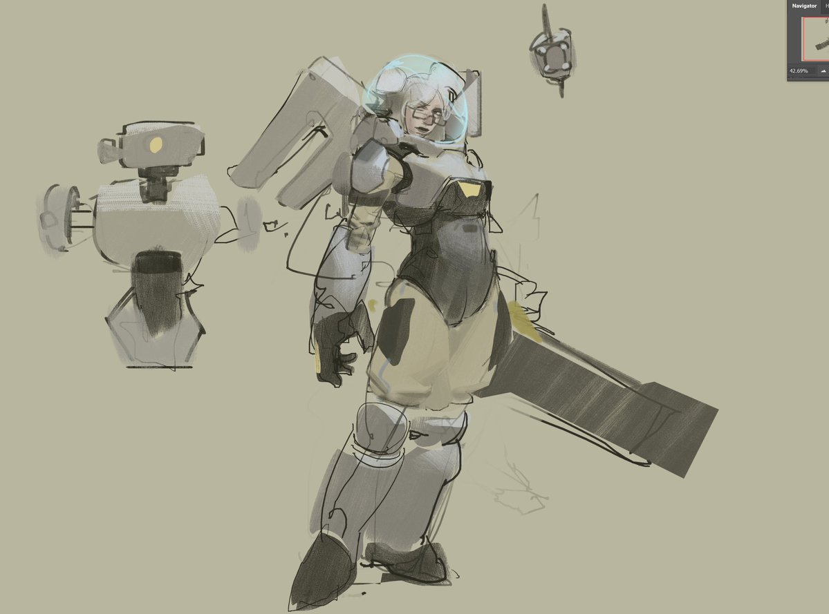 mick_kha_eel's tweet photo. what if, instead of being found and mentored by the lich
graves met a space monkey https://t.co/mRuGnb29oA