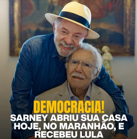 orlandoguerreir's tweet photo. É assim que funciona a democracia, opositores sim, inimigos nunca. Deveria servir de exemplo.
#BoraLula https://t.co/x2ufnFdIJX