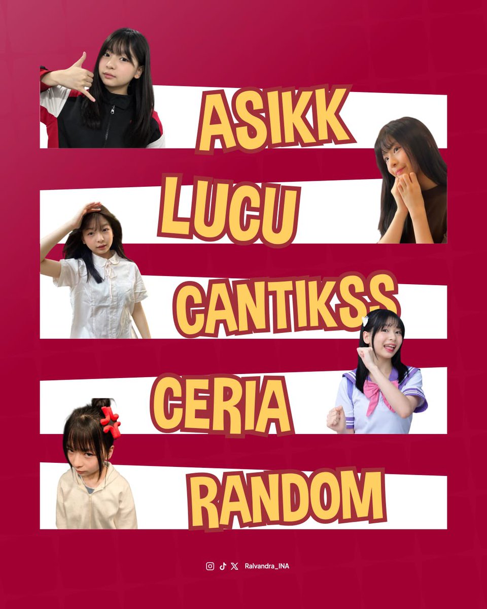 Ralvandra_INA's tweet photo. ‼️GIVEAWAY ALERT‼️

Kami punya 5 alasan kenapa kalian harus MnG dengan Ralyne :

1. Ralyne asik banget orangnya
2. Selain asik dia juga punya tingkah laku yang lucu banget loh
3. Sekali melihat Ralyne, bawaannya pengen ngoshiin. Karena  emang secantik itu loh guyss
4. Dan ketika mengobrol dengan ralyne bawaannya gaperna pengen berhenti karena emang seceria itu anaknya kalo sedang bercerita 
5. Dan yang gak kalah gokil, anaknya random abiss 😭

Dan masih banyak lagi alasan kenapa kalian harus MnG dengan Ralyne, maka dari itu MinRal pingin mengajak kalian semua untuk mengikuti Giveaway 10 tiket MnG dengan Ralyne  🤙😎

Caranya tinggal:
- Follow Akun Ralvandra 
- like & Repost postingan ini
- ditunggu 1x24jam 
- dan cukup kasih alasan kenapa kalian mau ketemu Ralyne 

Ditunggu yaa, dan semangat semoga kalian pemenangnya. 🫶🥰

#MemoLyne