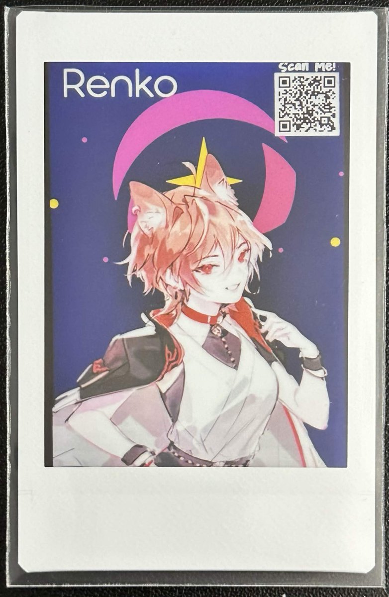 Val_Lixn's tweet photo. [AniMarketplace - 2026] M&amp;G - pt.2

Also since she hasn't even debuted yet I printed out a Cheki of her too! Check this out, now I can Oshikatsu her with all of the Filipino food because she's totally 100% Filipino. 
No doubt about that right Tita @Renko_? Right?😂 (QR code ✅) https://t.co/NUxqH4olWw