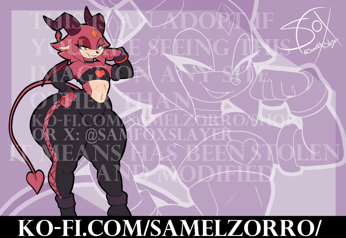 SamFoxSlayer's tweet photo. Bottomheavy succubus adopt 👀
https://t.co/5yQQwz59gp https://t.co/lQRvuPQzJn