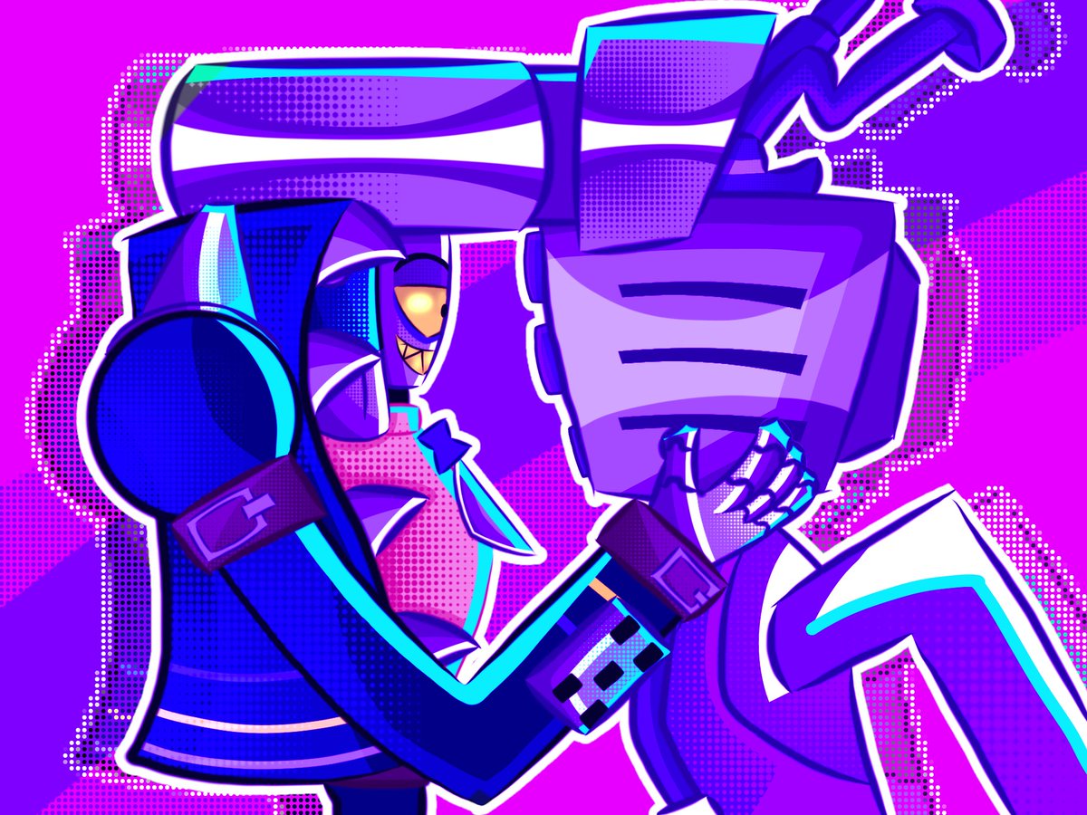 Puzzled_Jester4's tweet photo. #cav #callingallvillainas #gunshow #smg4gunshow #gunshowsmg4 #mrpuzzles #mrwpnz #fanart https://t.co/45bvVuSEyM