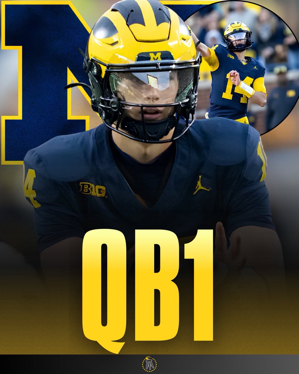 BarstoolUofM's tweet photo. 🚨TOMMY CARR IS OFFICIALLY STARTING QUARTERBACK FOR THE MICHIGAN WOLVERINES🚨 https://t.co/vPZFR8Mg2P