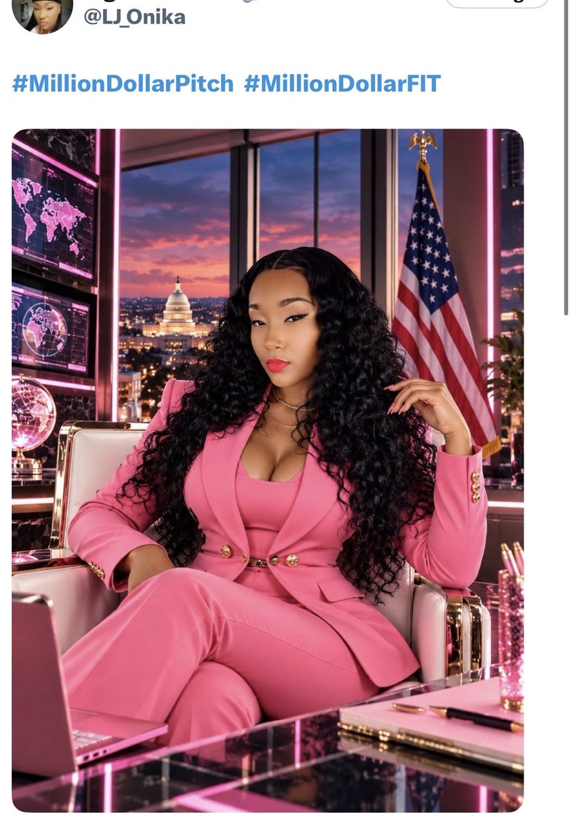 NICKIMINAJ's tweet photo. In our PRETTY IN PANTS category we have the next 4 contestants. 
I’ll post the poll below this. Let’s go. #MillionDollarPitch #MillionDollarFIT https://t.co/jZpJwvCMgP