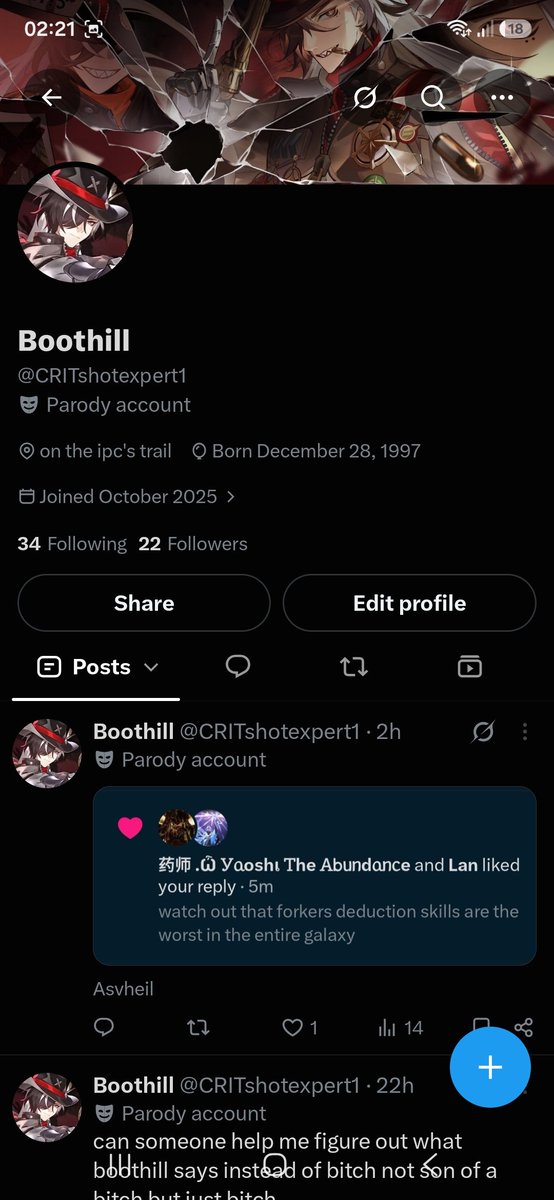 CRITshotexpert1's tweet photo. @Namelesshimekoo i do not have pinterest so here is something else (i had to deletw the tweet twice cause i kept forking shirt up) https://t.co/jCKHNSxcJl