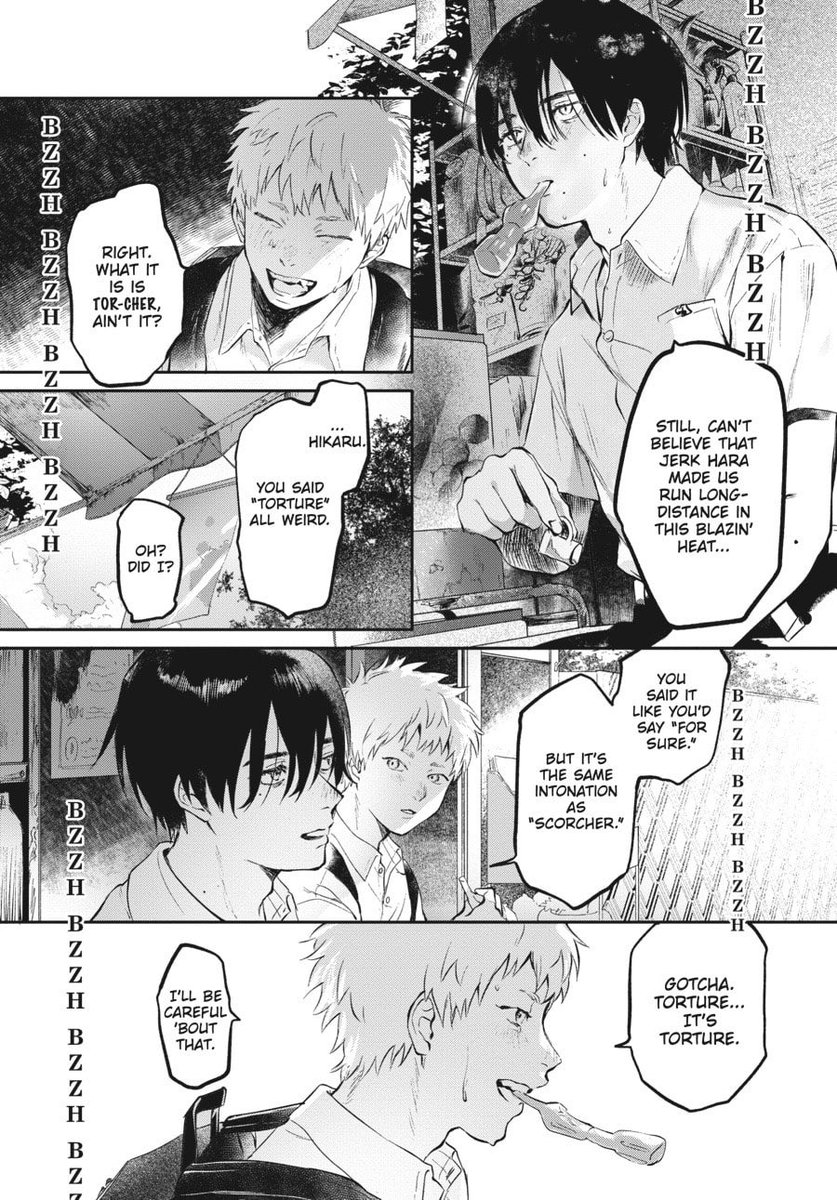 v3ilra's tweet photo. I didn’t notice as I read but the artstyle evolved and I look back at the first chapter fondly they really look like they’ve matured now #tshd51 https://t.co/TeIYoT2iy5